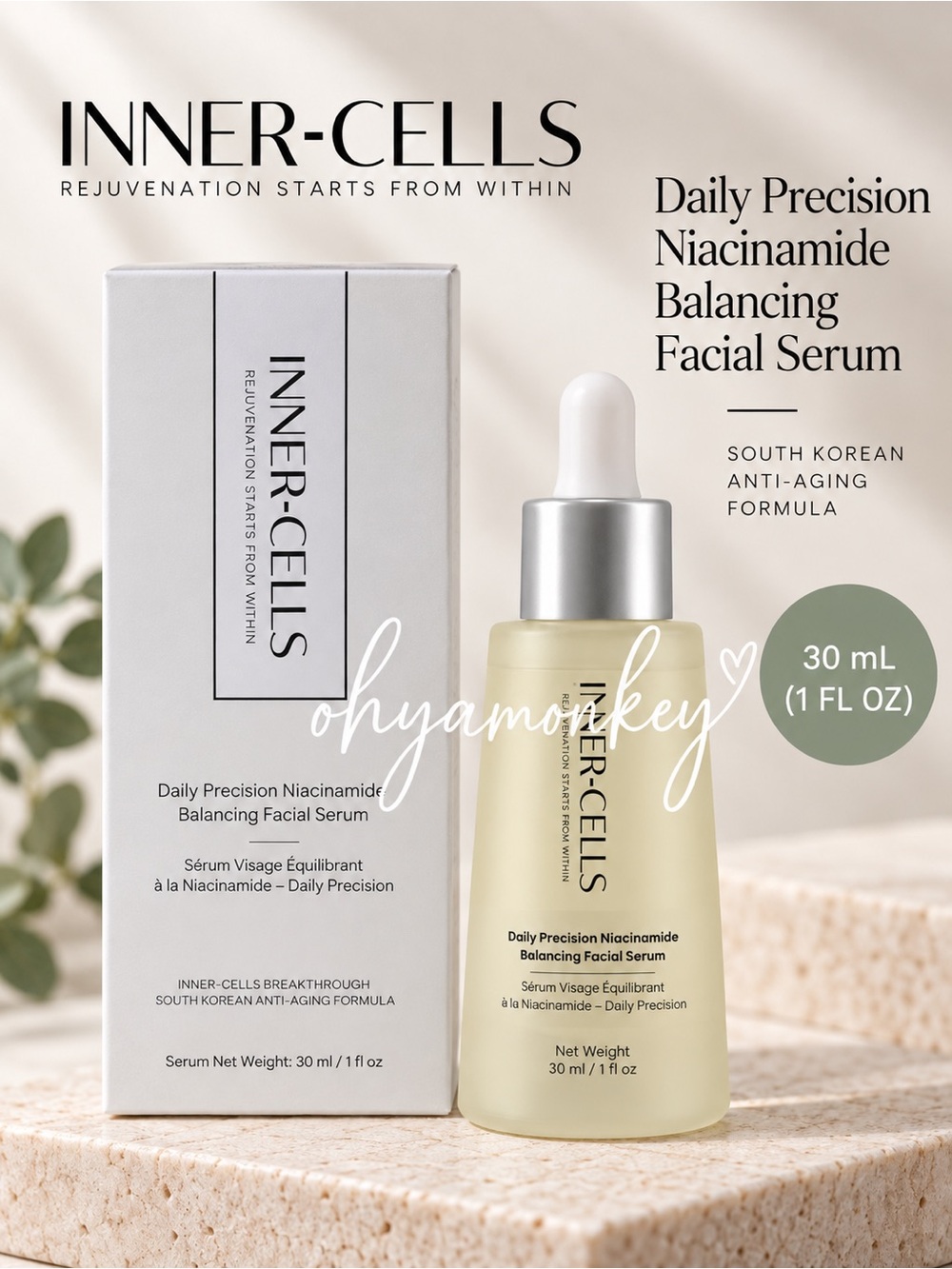 Inner-Cells Daily Precision Niacinamide Balancing Facial Serum $299